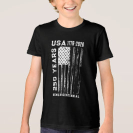 250-jähriges Jubiläum USA 4-juli-T-Shirt Tri-Blend Shirt