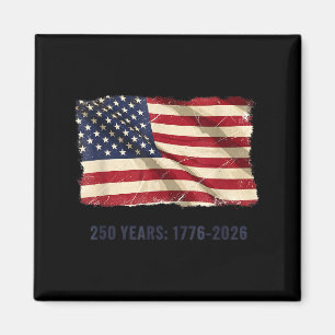 250. Jubiläum 250. Geburtstag USA-Flagge 4. Juli Magnet