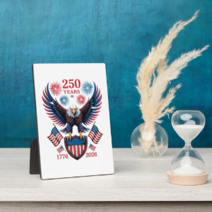 250. Jubiläum 250 Jahre USA 1776 Fotoplatte