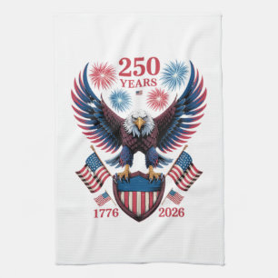 250. Jubiläum 250 Jahre USA 1776 Geschirrtuch