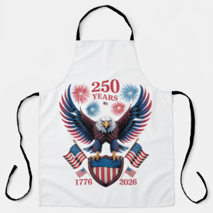 250. Jubiläum 250 Jahre USA 1776 Schürze