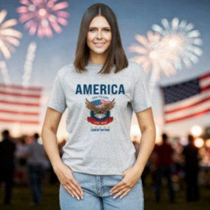 250. Jubiläum Adler Rot Weiß Blau Amerika T-Shirt