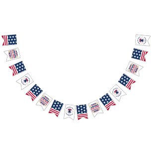 250. Jubiläum Amerika Patriotic Banner