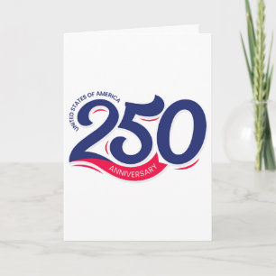 250. Jubiläum Amerika Semiquincentennial USA Karte