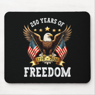 250. Jubiläum Amerikanische Flagge Adler 1776 2026 Mousepad