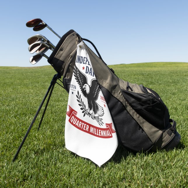 250. Jubiläum der USA Golfhandtuch (Gras)