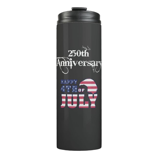 250. Jubiläum des 4. Juli Thermosbecher (Vorderseite)