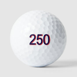 250. Jubiläum Golfball
