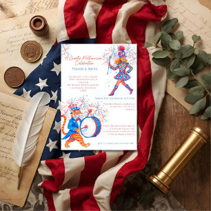 250. Jubiläum Patriotische Parade & Soiree Einladung