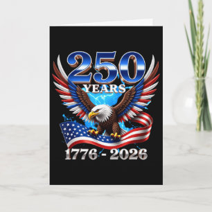 250. Jubiläum US-Patriotisch _1 Karte
