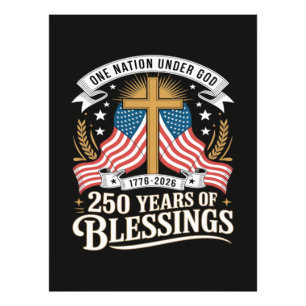 250. Jubiläum USA 250 Amerikanisch Fotodruck