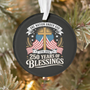 250. Jubiläum USA 250 Amerikanisch Ornament
