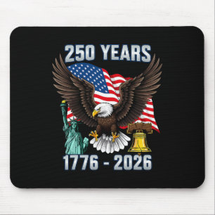 250. Jubiläum USA 250 Jahre Amerika Patriotisch 4 Mousepad