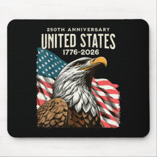 250. Jubiläum usa 250. US-Flagge patriotisch 4. Ju Mousepad