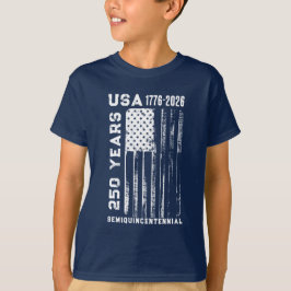 250. Jubiläum USA 4. Juli T-Shirt
