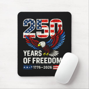 250. Jubiläum USA-Flagge amerikanisch Mousepad