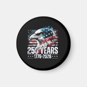 250. Jubiläum USA Geburtstag Langarm Magnet
