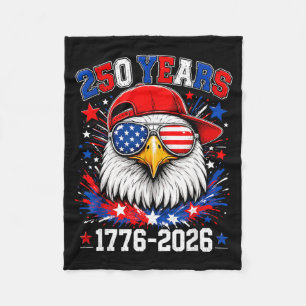 250. Jubiläum USA Jungen Kinder Adler 250 Jahre Fleecedecke