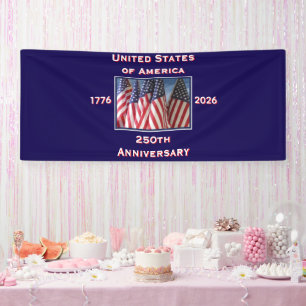 250. Jubiläum USA Patriotic Banner