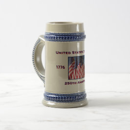 250. Jubiläum USA Patriotic Bierglas