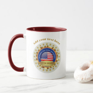 250. Jubiläum USA Patriotisch   1776–2026 Tasse