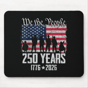250. Jubiläum USA Patriotisch 250 Jahre 4. Juli Mousepad