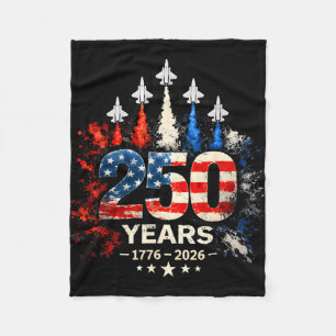 250. Jubiläum USA patriotisch 250 Jahre amerikanis Fleecedecke