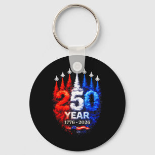 250. Jubiläum USA Patriotisch 250 Jahre Amerikanis Schlüsselanhänger