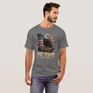 250. Jubiläum USA Patriotisch 250 Jahre Amerikanis T-Shirt
