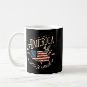 250. Jubiläum USA Patriotisch 4. Juli Kaffeetasse