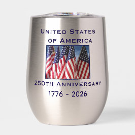 250. Jubiläum USA Patriotische amerikanische Flagg