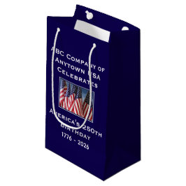 250. Jubiläum USA Patriotische Flaggen  Kleine Geschenktüte