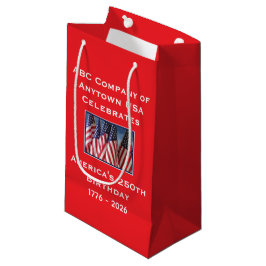 250. Jubiläum USA Patriotische Flaggen  Kleine Geschenktüte
