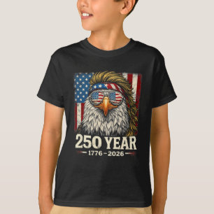 250. Jubiläum USA Patriotischer Adler 250 Jahre 4t T-Shirt