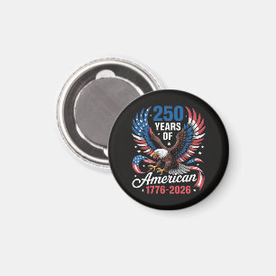 250. Jubiläum USA Patriotischer Adler 250 Jahre Magnet