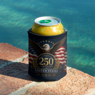 250. Jubiläum USA Patriotisches Andenken Dosenkühler