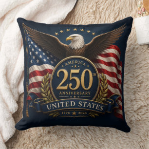 250. Jubiläum USA Patriotisches Andenken Kissen