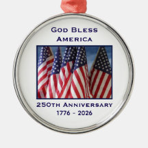 250. Jubiläum USA Patriotisches Gott segne Amerika