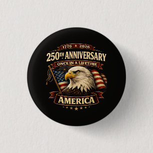 250. Jubiläum USA-Shirt 250. Amerika Button