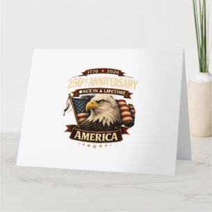 250. Jubiläum USA-Shirt 250. Amerika Karte
