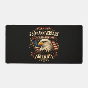 250. Jubiläum USA-Shirt 250. Amerika Schreibtischunterlage