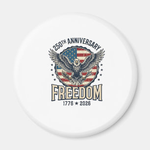 250. Jubiläums-Freiheits-Adler Patriotisch Vintage Magnet