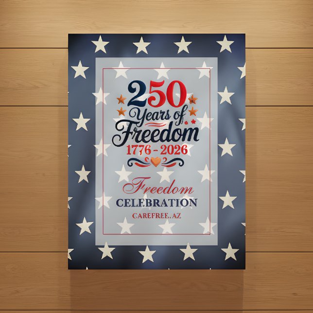 250. Jubiläums-Freiheitsfeier Poster (Von Creator hochgeladen)