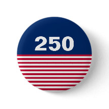 250 Rot Weiß Blau USA-Jubiläum