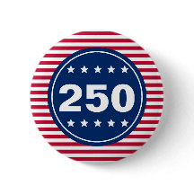 250 Sterne und Streifen Rot Weiß und Blau Patrioti