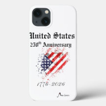 250. USA Jahrestag Phone Case Apple