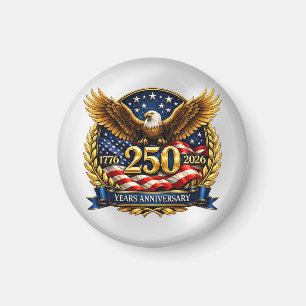 250. USA-Jubiläum Adler-Emblem Magnet