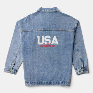 250 USA Unabhängigkeitstag Jeansjacke
