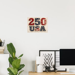 250 USA Vintage Stickerei Kunst Druck Poster