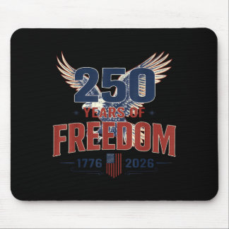 250 Years American 250th Anniversary Design Mousepad